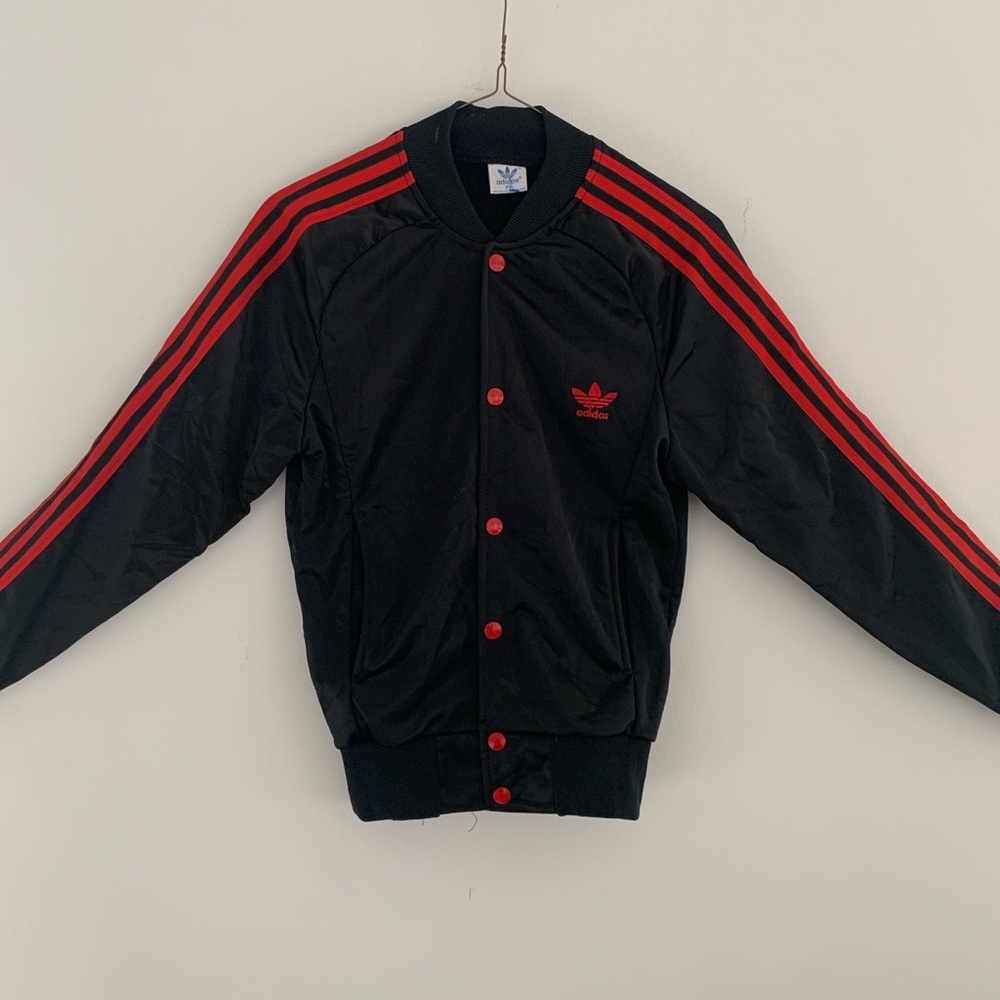 ♡ Vintage Adidas Snap Jacket ♡